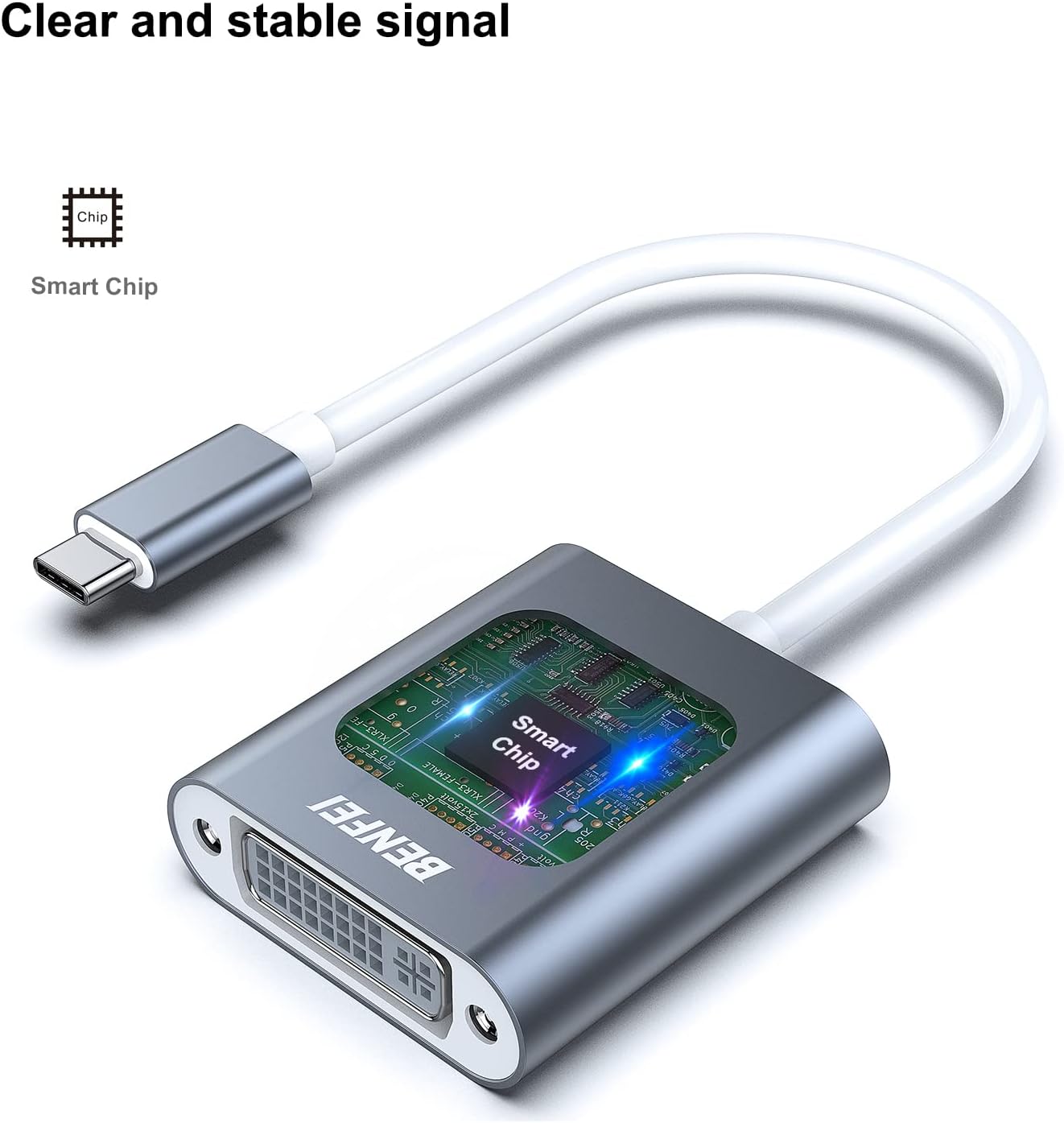 BENFEI USB-CtoDVIAdapterThunderbolt Compatible