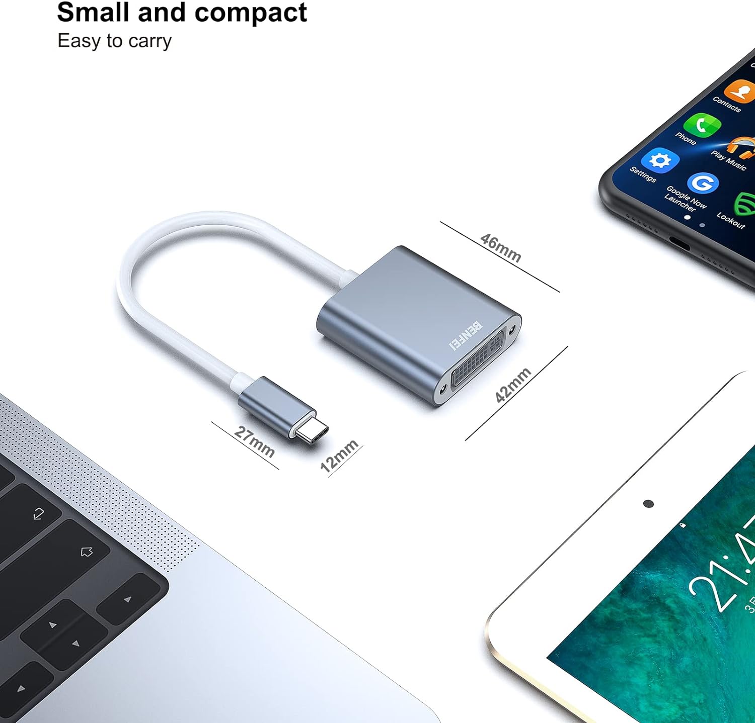 BENFEI USB-CtoDVIAdapterThunderbolt