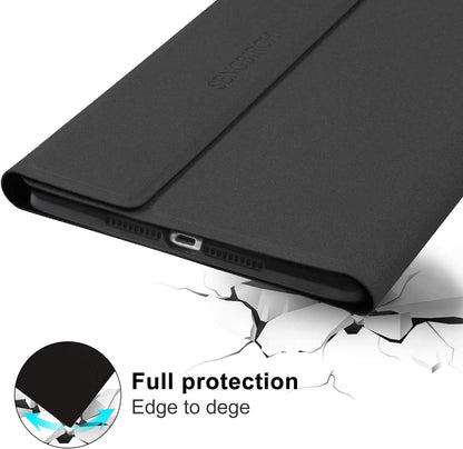 Backlit Bluetooth Keyboard Case for iPad Mini 1 2 3 4 5 7.9 Inch with Pencil Holder and Silicone Protective Cover