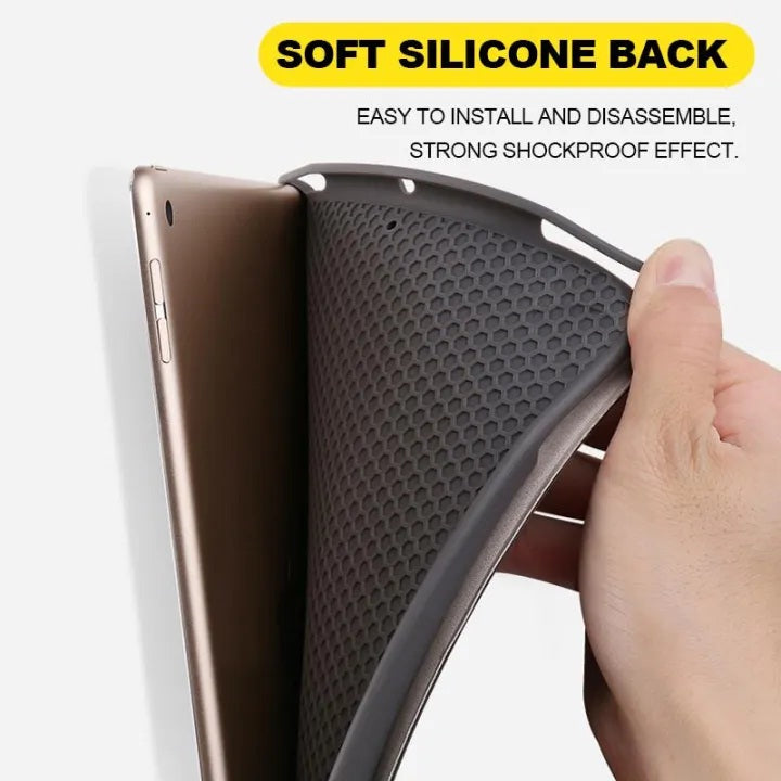 Backlit Bluetooth Keyboard Case for iPad Mini 1 2 3 4 5 7.9 Inch with Pencil Holder and Silicone Protective Cover