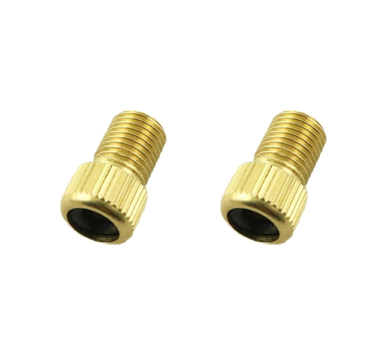 2PCS Bike Valve Adapter Presta to Schrader – Bicycle Pump & Air Compressor Converter