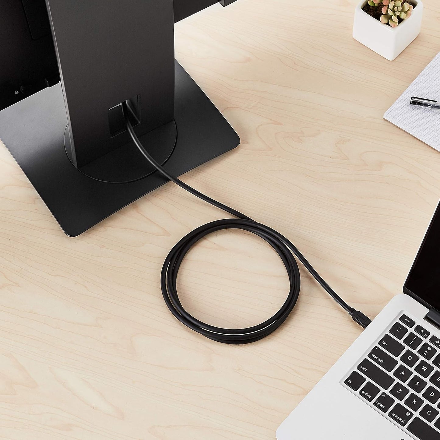 Branded 2 Meter Mini DisplayPort to DisplayPort Cable 2DP Black – High Speed 4K Video & Audio Cable for Monitor Laptop Durable DP Cable