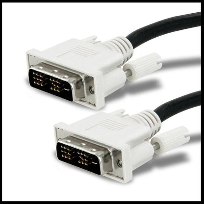 DVI-D 18+1 Pin (9+9+1) Single Link Digital Display Cable 2 Meter Black CAC-DVSL30BK – High Speed Monitor to PC DVI Cable