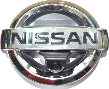 Car Front View Camera for Nissan Waterproof – OEM Badge Mount Wide Angle Camera