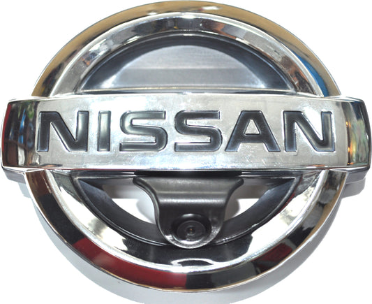 Car Front View Camera for Nissan Waterproof – OEM Badge Mount Wide Angle Camera