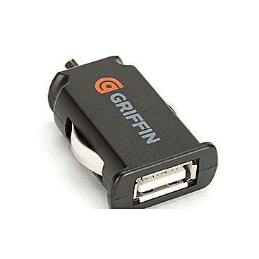 Griffin GC23095 PowerJolt Micro – Durable Smart World Mine Car Charger  For Car, Truck, Jeep | iPad, iPhone & iPod | Universal USB | Black