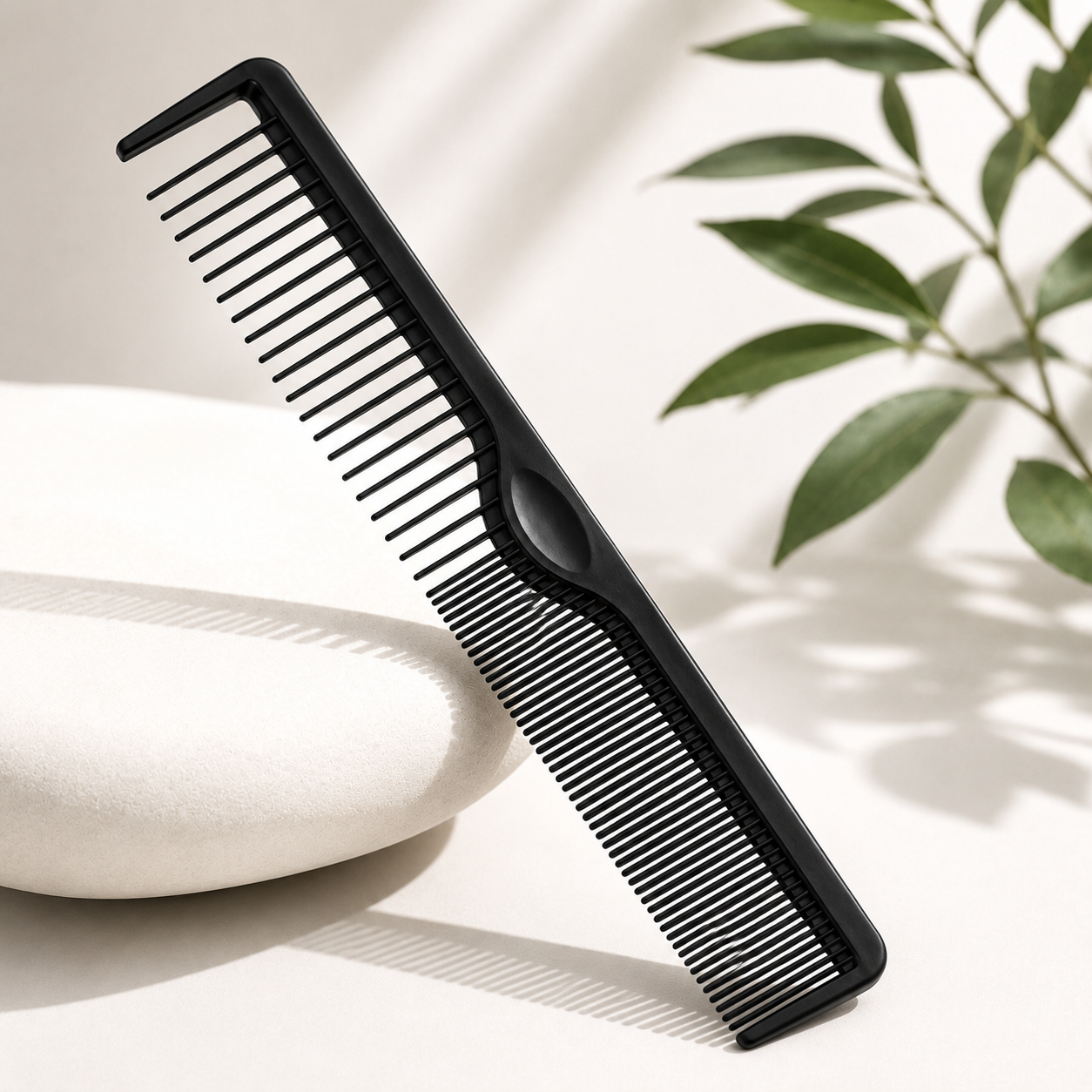 Carbon Antistatic Barber Comb 06417 | Professional Hair Styling & Cutting Comb