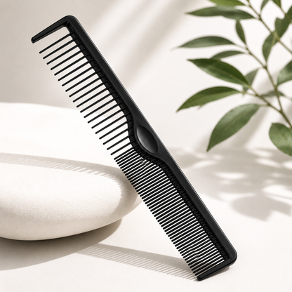 Carbon Antistatic Barber Comb 06417 | Professional Hair Styling & Cutting Comb