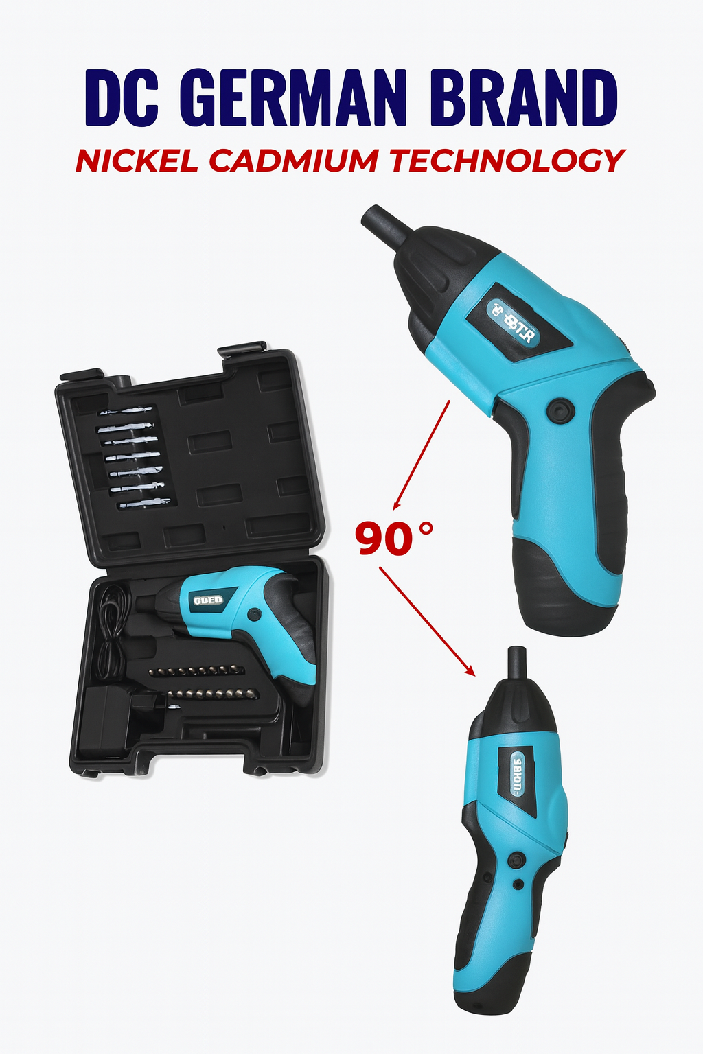 🔧 SATA Cordless Screwdriver CSR110 – Compact, Powerful &amp; Easy to Use
