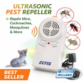 🐜 Ultrasonic Pest Repeller with Charger – Advanced 4-Band Technology