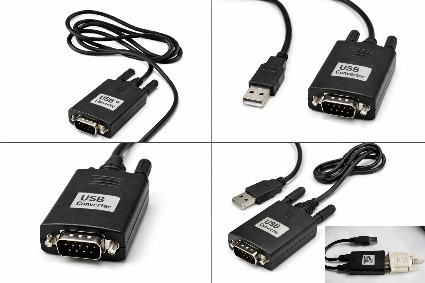🔌 MCT U232-P9 USB to RS-232 DB9 Serial Adapter  High-Speed 230K | Certified USB to COM Port Converter