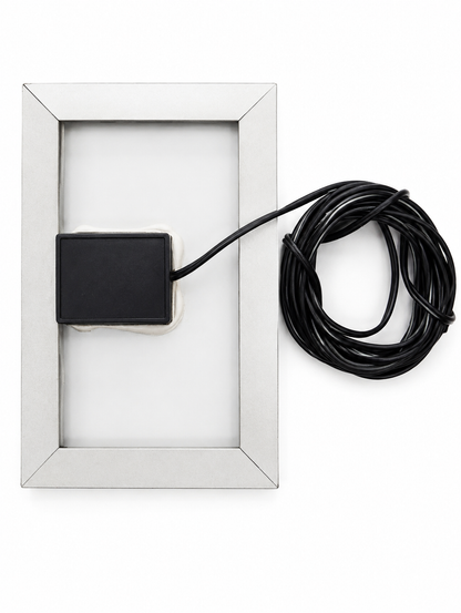Mini Solar Panel 1.3W 5.5V 236mA with 3 Meter Copper Cable | Solid Metal Frame | Long Life Solar Power Module