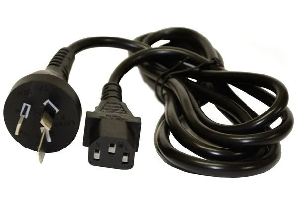 Computer Power Cable 3 Pin Australian Plug | Pure Copper Branded AU Power Cord for PC Monitor UPS – Premium Quality