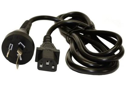 Computer Power Cable 3 Pin Australian Plug | Pure Copper Branded AU Power Cord for PC Monitor UPS – Premium Quality