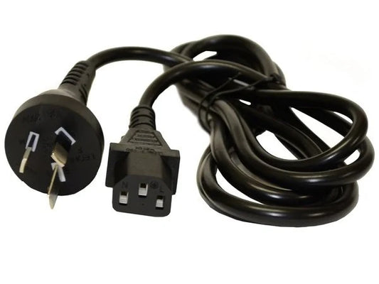 Computer Power Cable 3 Pin Australian Plug | Pure Copper Branded AU Power Cord for PC Monitor UPS – Premium Quality