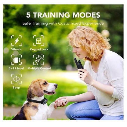 🐕 WELL-D Dog Training System – ADV Model TC01  Enhanced Rechargeable Training Collar