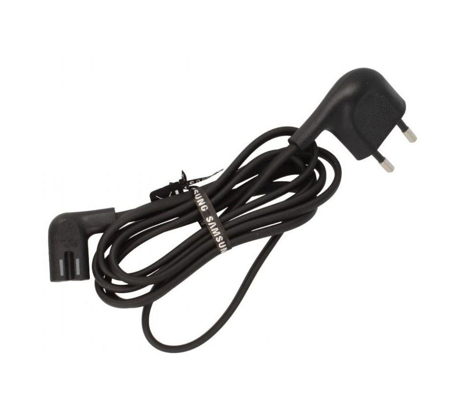 EU 2-Pin IEC C7 Figure-8 Power Cord – Compatible with TV, DVD, Radio & Home Electronics