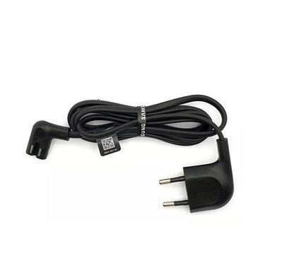 EU 2-Pin IEC C7 Figure-8 Power Cord – Compatible with TV, DVD, Radio & Home Electronics