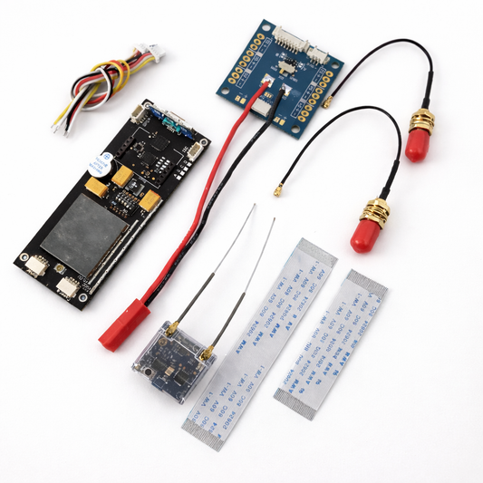 Oversky MUL A Flight Controller with OSD, Buzzer, VTx, DSMX Receiver &amp; PDB – All-in-One Drone Flight Control Board