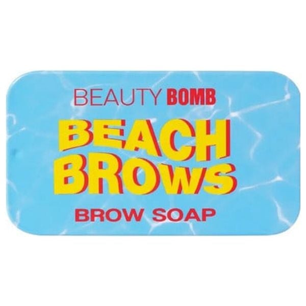 Beauty Bomb Beach Brows Brow Soap – Long Lasting Eyebrow Styling Soap | Natural Feathered Brows | Strong Hold Eyebrow Gel Alternative