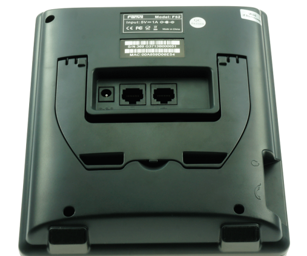☎️ IP Phone F52 Broadband Internet IP Phone  Dual Ethernet | Display | 2 SIP Accounts | RJ9 Headset Jack