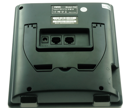 ☎️ IP Phone F52 Broadband Internet IP Phone  Dual Ethernet | Display | 2 SIP Accounts | RJ9 Headset Jack