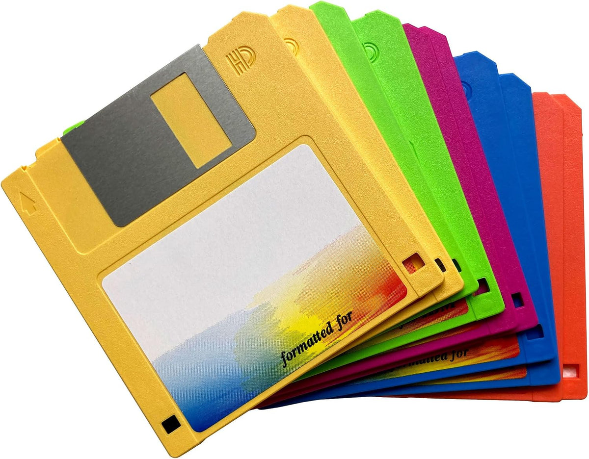 1.44MB 3.5-Inch High-Density Floppy Disk – Branded, Formatted &amp; Tested 1 Pcs