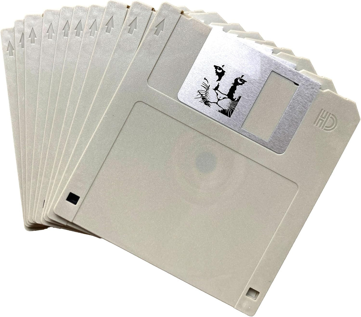1.44MB 3.5-Inch High-Density Floppy Disk – Branded, Formatted &amp; Tested 1 Pcs