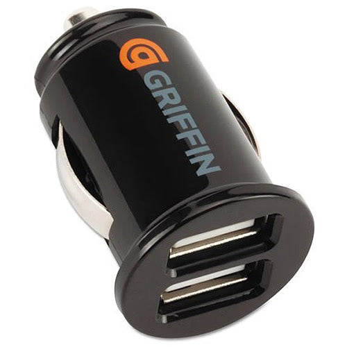 🚗🔌 Griffin New Mini Dual USB Car Charger – Model P2275 Fast Charging • Dual USB • 12V Lighter Socket Adapter