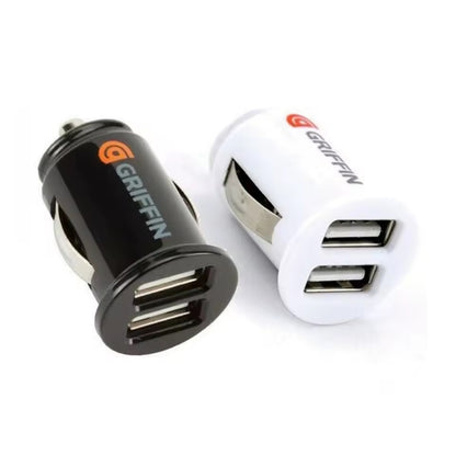 🚗🔌 Griffin New Mini Dual USB Car Charger – Model P2275 Fast Charging • Dual USB • 12V Lighter Socket Adapter