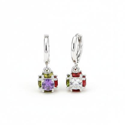Multicolor Crystal Magical Ball Drop Earrings for Women – Fashion Jewelry
