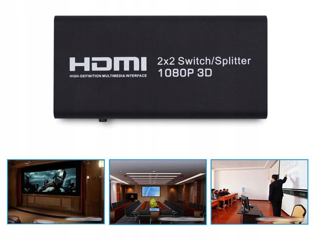 HDMI 2x2 Switch Splitter 1080p 3D