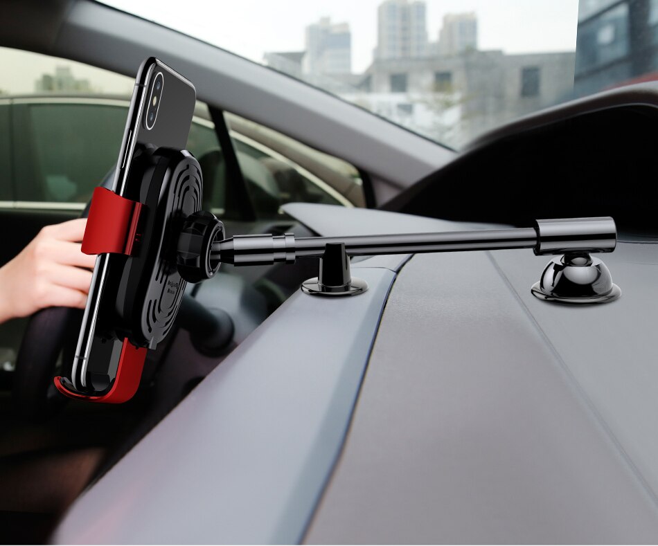 Baseus Gravity Car Phone Holder – One-Hand Operation, Strong Grip & Safe Driving
