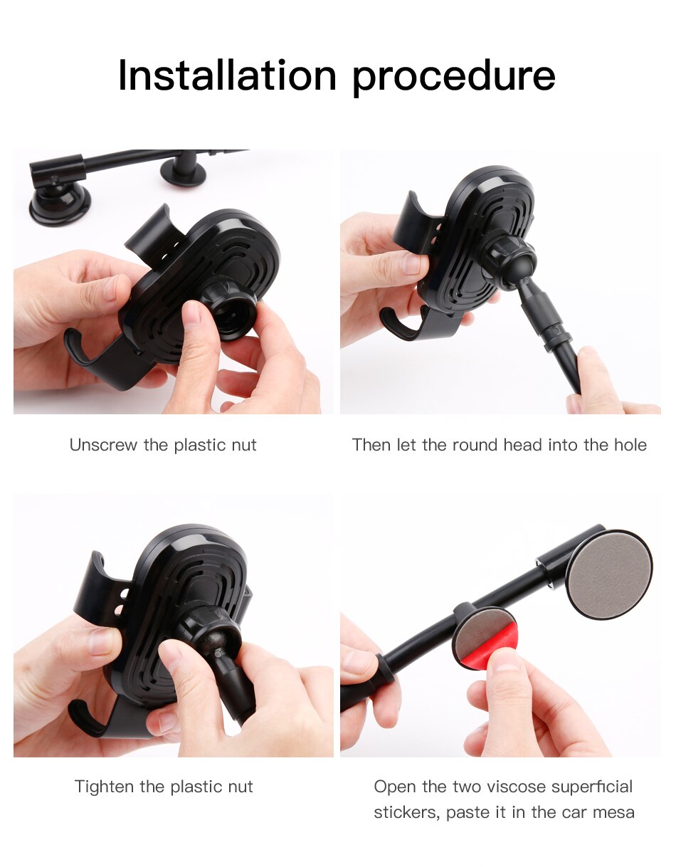 Baseus Gravity Car Phone Holder – One-Hand Operation, Strong Grip & Safe Driving