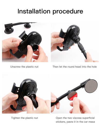 Baseus Gravity Car Phone Holder – One-Hand Operation, Strong Grip & Safe Driving