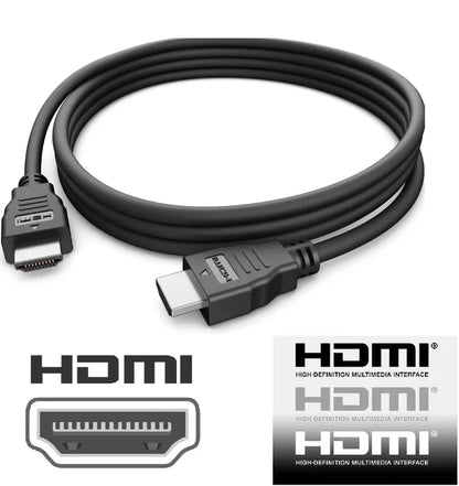 55cm HDMI Cable 55cm for Hisense 4K Ultra HD Smart LED TV (43"–100") – Short High-Speed HDMI to HDMI Cable 1080p/4K Support for Laptop, Gaming Console & Projector