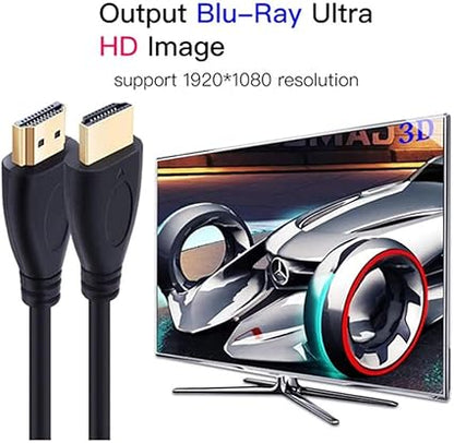 55cm HDMI Cable 55cm for Hisense 4K Ultra HD Smart LED TV (43"–100") – Short High-Speed HDMI to HDMI Cable 1080p/4K Support for Laptop, Gaming Console & Projector
