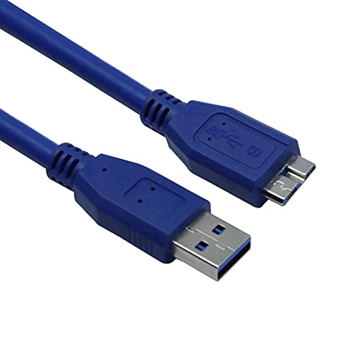 High Performance USB 3.0 Micro B Cable for External Hard Drive – Fast Data Transfer & Sync Cable