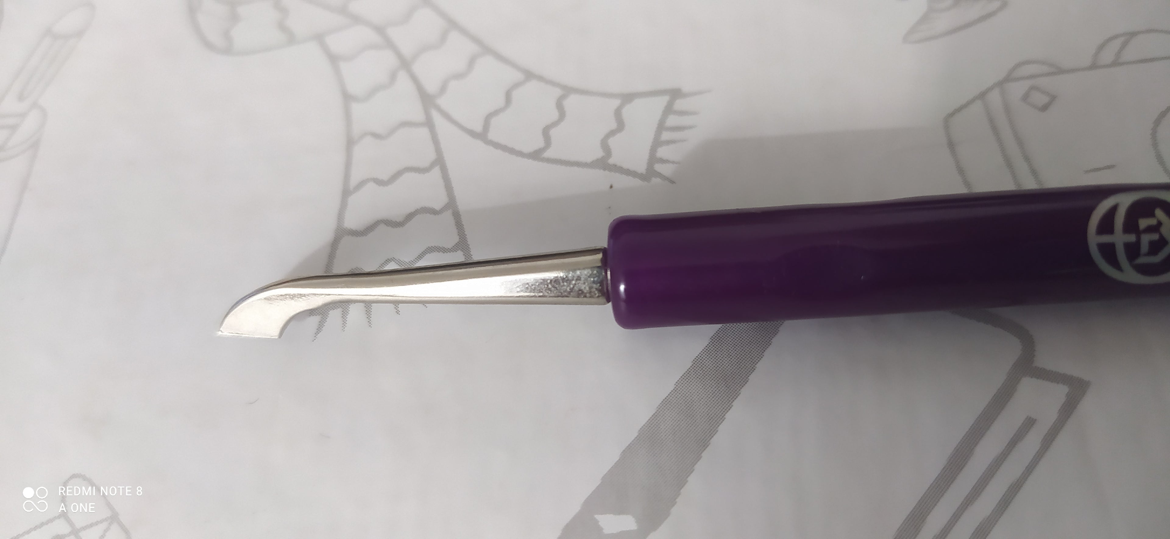 Stainless Steel Ingrown Finger & Toenail Cleaning and Cutting Tool – Dual-Ended Cuticle Pusher, Spoon Knife Gauge Nail Cleaner, Dead Skin Remover for Gel Polish, Manicure & Pedicure (Professional & Personal Use)