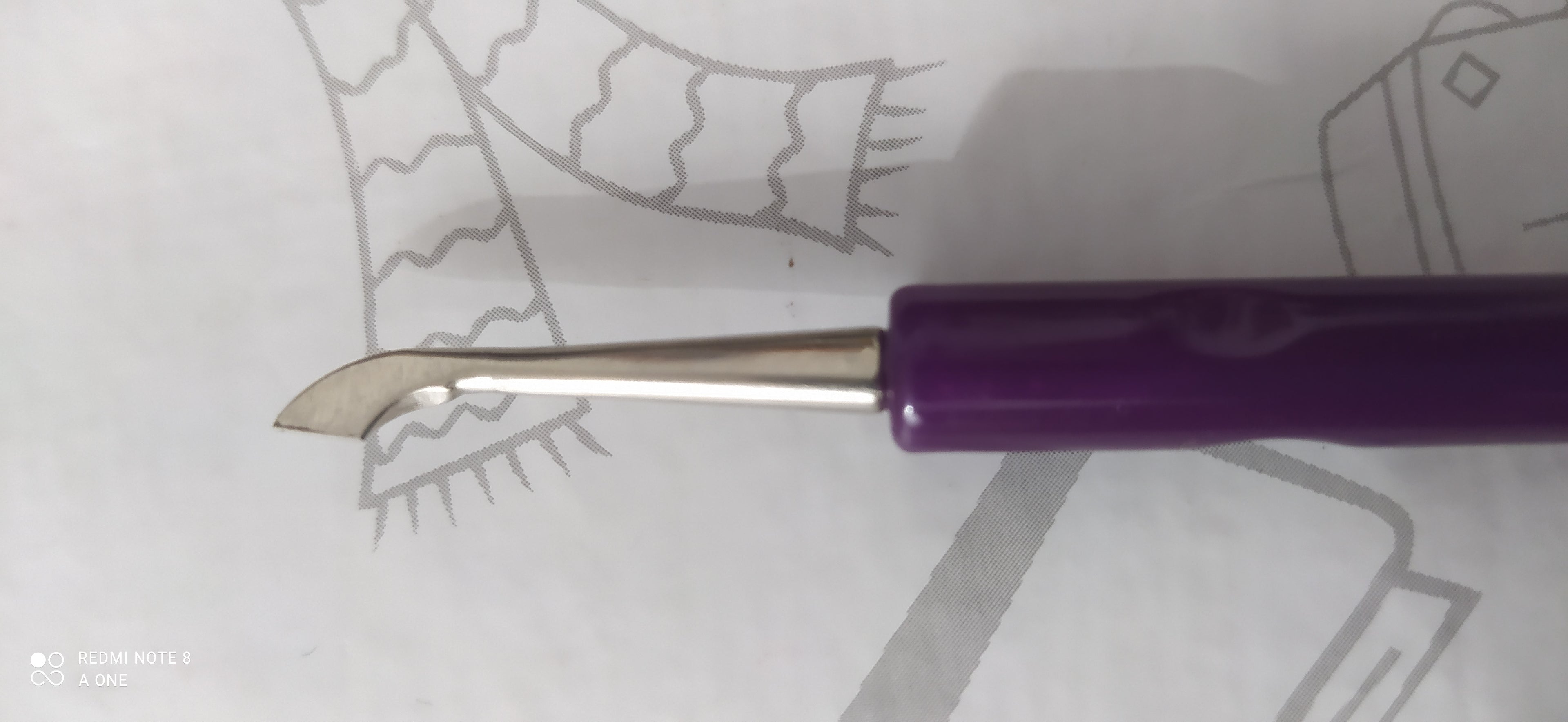 Stainless Steel Ingrown Finger & Toenail Cleaning and Cutting Tool – Dual-Ended Cuticle Pusher, Spoon Knife Gauge Nail Cleaner, Dead Skin Remover for Gel Polish, Manicure & Pedicure (Professional & Personal Use)