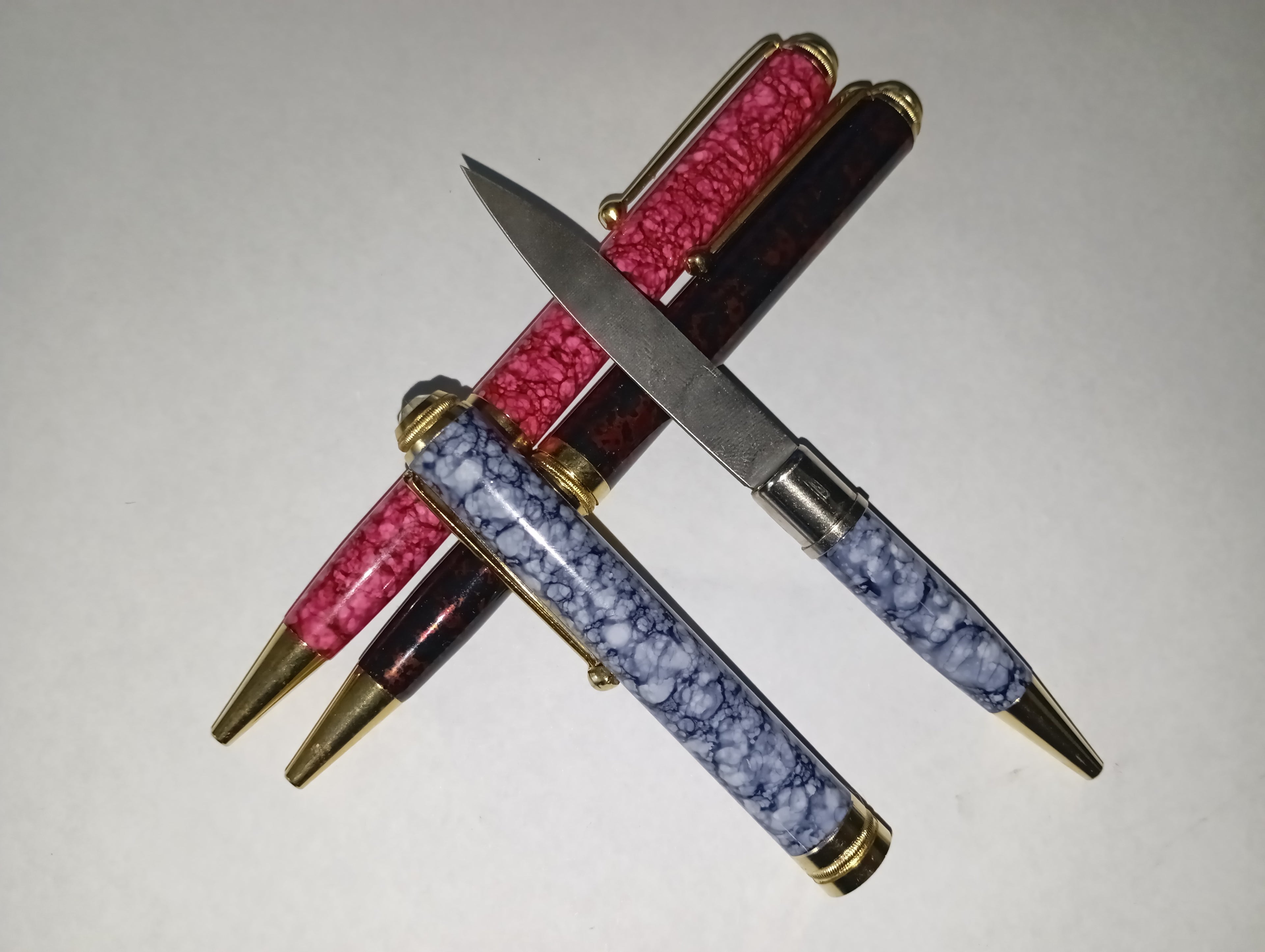 🖊️ Solid Metal Pen Knife  Compact EDC | Camping &amp; Survival Tool | Tactical Design