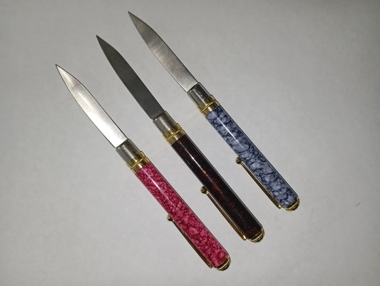 Solid Metal Pen Knife  Compact EDC – Side view – Available in Pakistan