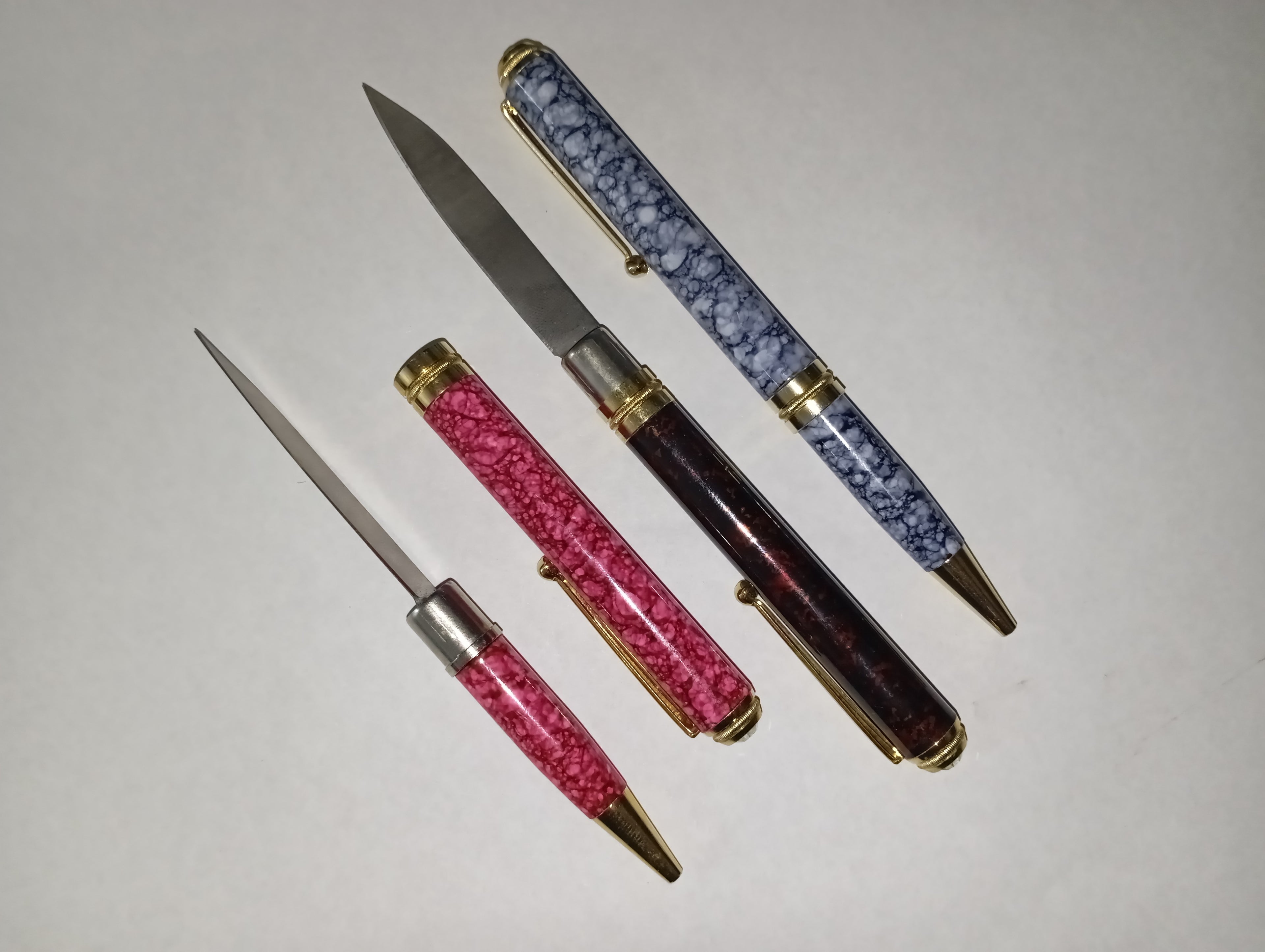 🖊️ Solid Metal Pen Knife  Compact EDC | Camping &amp; Survival Tool | Tactical Design