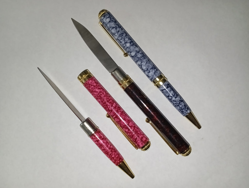 🖊️ Solid Metal Pen Knife  Compact EDC | Camping &amp; Survival Tool | Tactical Design