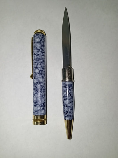 🖊️ Solid Metal Pen Knife  Compact EDC | Camping &amp; Survival Tool | Tactical Design