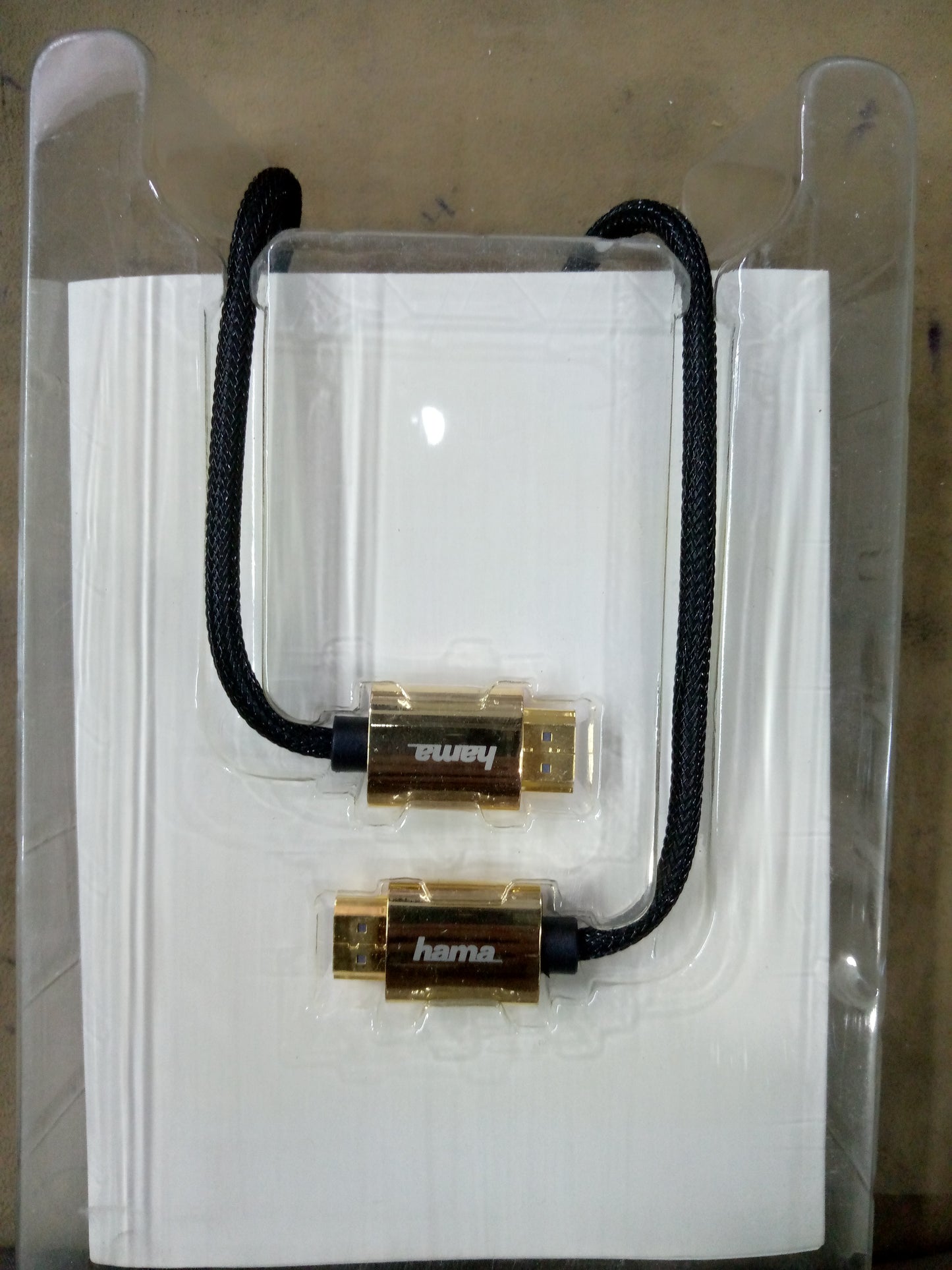HDMI™ 2.0 Cable 2m – High-Speed HDMI Type A (Standard) Male to Male – 4K Ultra HD, Gold-Plated Connectors, Black