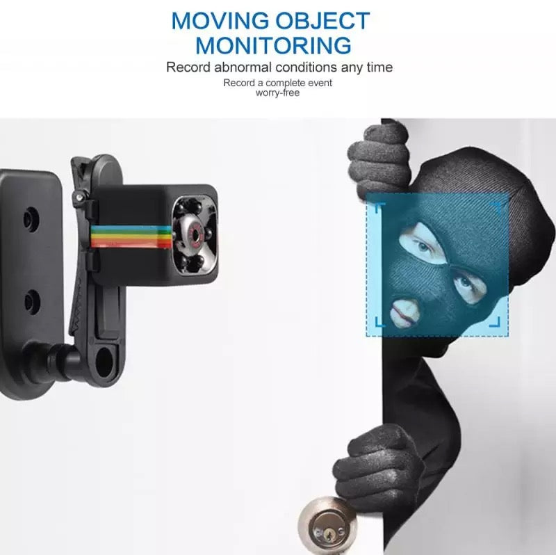 📷 Mini Camera 1080P SQ11 – Portable HD Nanny &amp; Security Camera  With Night Vision &amp; Motion Detection