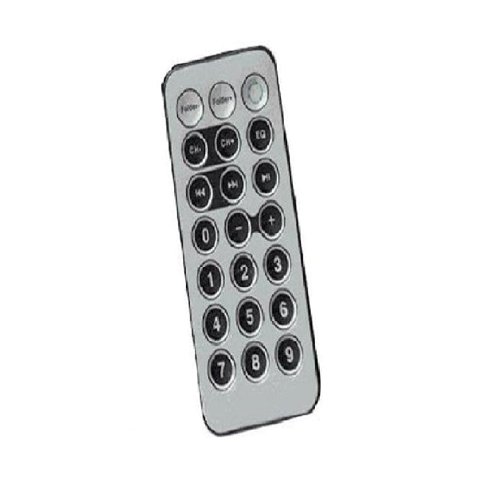 IR Remote Control for MP3 Radio Adapter & Bluetooth Audio Player (Car & Speaker Use)