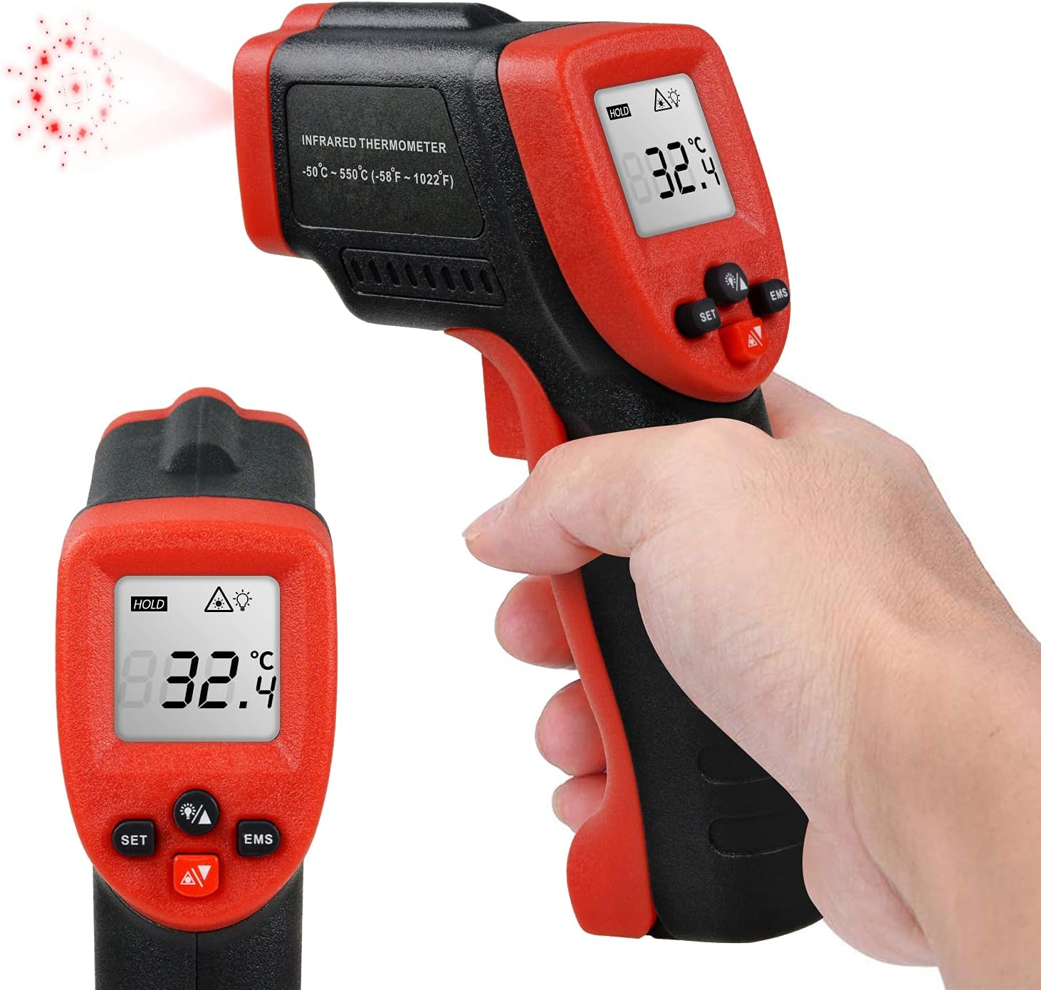 Infrared Temperature Gun Digital Laser Thermometer