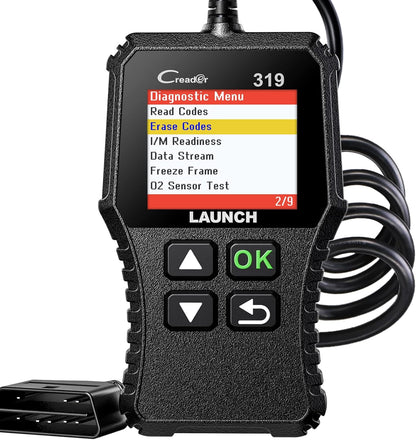 🚗 Launch X431 CReader 319 (CR319) – Professional OBD2 Diagnostic Scanner  Quick | Accurate | Easy to Use